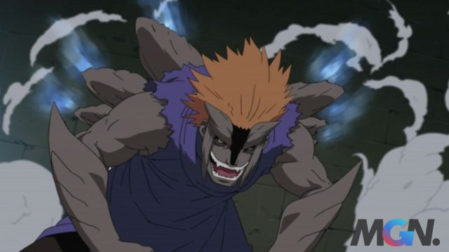 Trong Naruto, dù bình thường Jugo khá tốt bụng, nhưng khi bước vào trạng thaí hiền nhân, Jugo ngay lập tức hóa thành một coi quái vật chỉ biết tiêu diệt mọi thứ