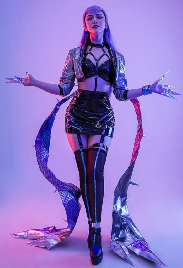 cosplay Evelynn KDA All Out 