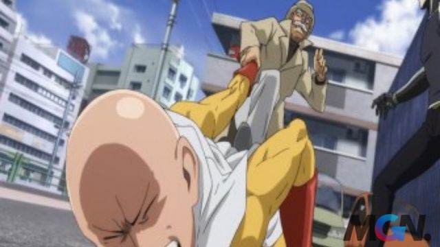 Bang và Saitama trong One Punch Man