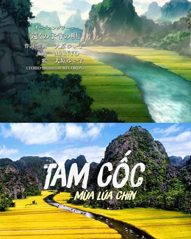 Điểm danh cảnh anime Nhật đưa văn hóa và cảnh đẹp Việt Nam 'lên sóng'
