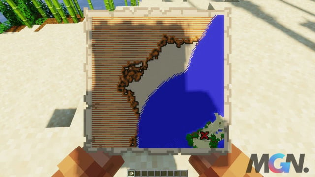 Đọc bản đồ trong Minecraft