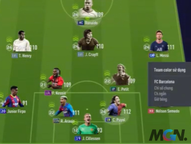 FIFA Online 4: Xây dựng đội hình Barca giá hạt dẻ dành cho anh em cày chay FO4 Messi Ronaldo béo rô béo henry