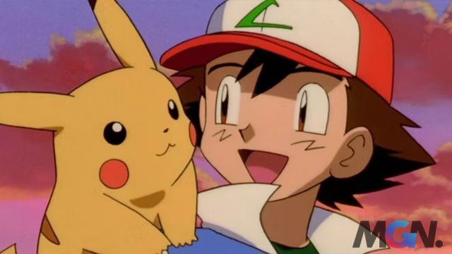 Ash và Pikachu trong Pokémon