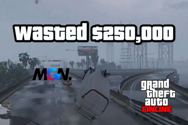 Có người chơi đã tiêu tốn 250000 đô trong GTA Online vì lật xe bán hàng