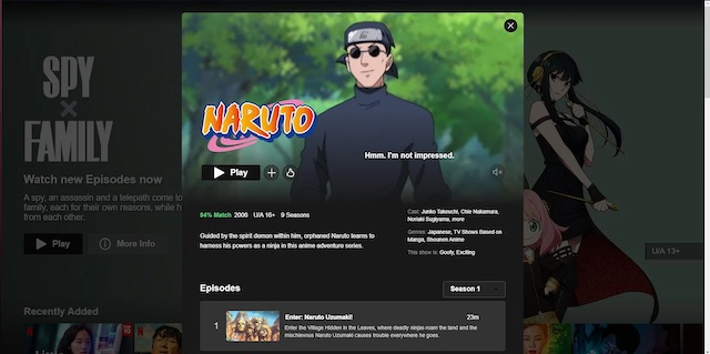 Fan hâm mộ theo dõi Naruto trên Netflix sắp phải nói lời chia tay với bộ  anime này?