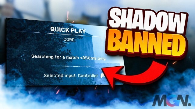 Shadow ban 