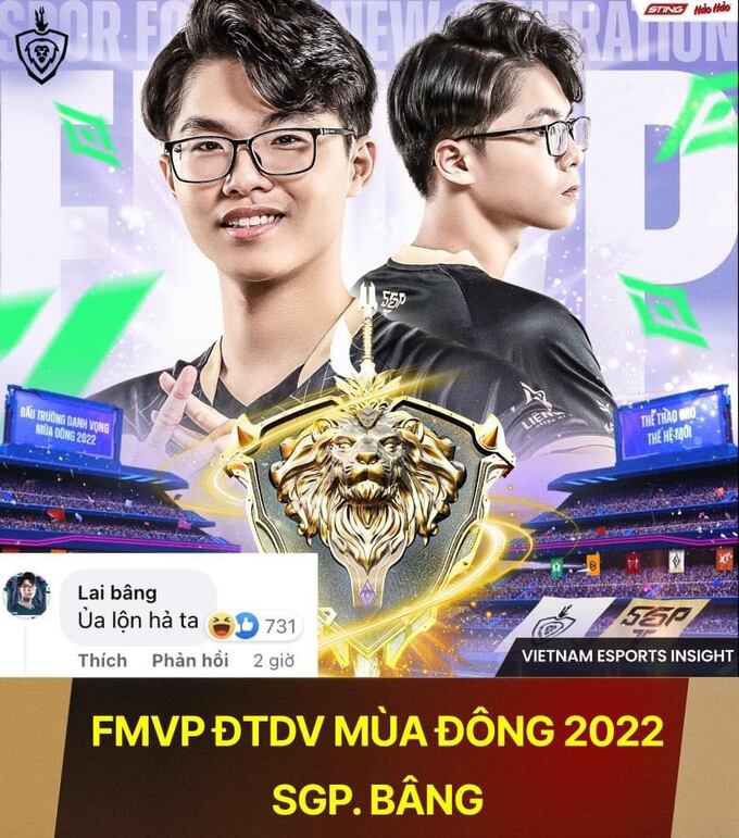 ĐTDV mùa Đông 2022: Lai Bâng được vinh danh FMVP đầy xứng đáng 2