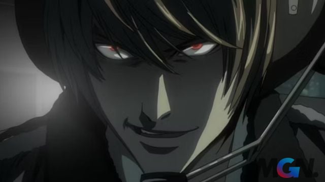 Light Yagami trong anime Death Note