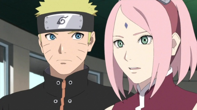 Sakura và Naruto 