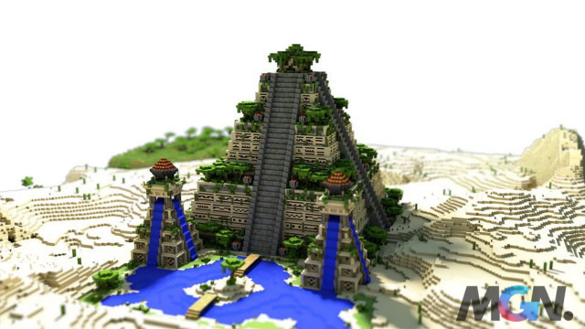 Căn cứ kim tự tháp trong Minecraft