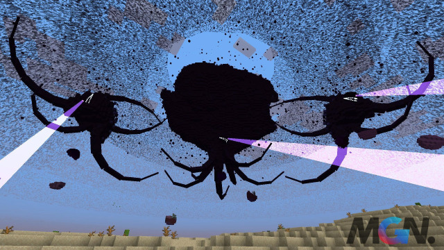 Cracker's Wither Storm trong Minecraft