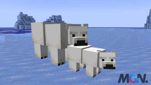 Gấu Bắc Cực trong Minecraft
