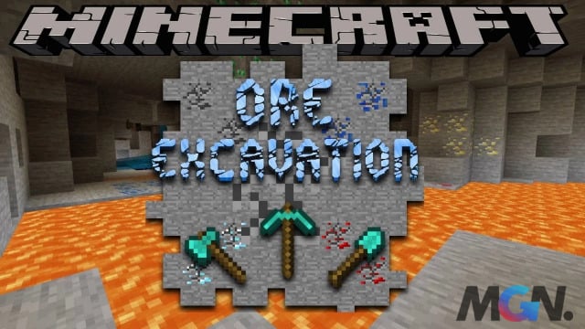 Ore Excavation trong Minecraft