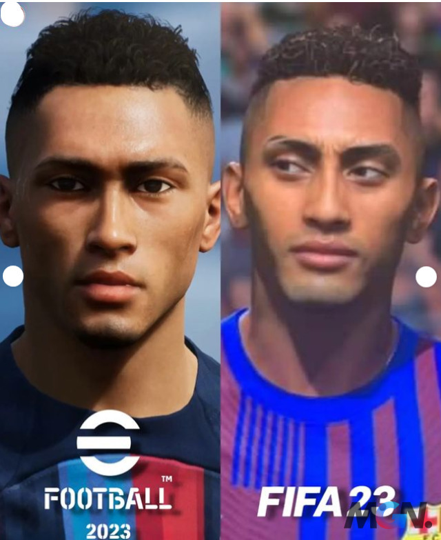 So sánh hình ảnh của các siêu sao Barca trong hai tựa game eFootball 2023 và FIFA 23 3