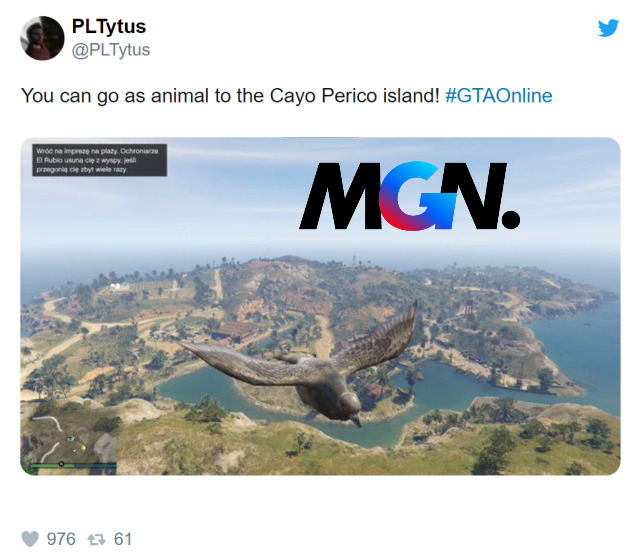 Những trải nghiệm mới mẻ trên đảo khi hóa thân thành động vật trong GTA Online