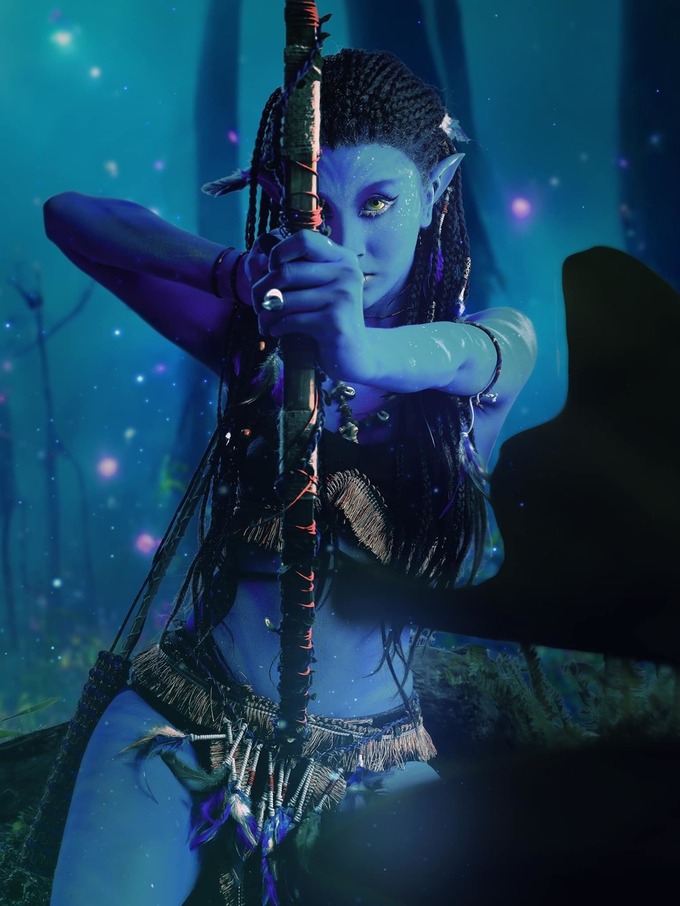 Quỳnh Anh Shyn cosplay Na'vi của Avatar: Toàn hóa thân vào các nhân vật kinh điển 4