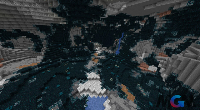 Hang tối sâu trong Minecraft
