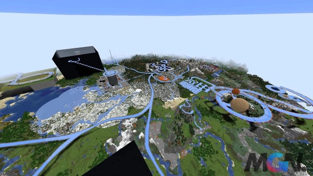 Thế giới thuyền băng trong Minecraft