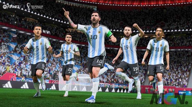 FIFA 23 đã kết luận rằng, Argentina sẽ bước lên ngôi vị cao nhất với chiếc cúp vàng nhớ chiến thắng 1-0 trong trận chung kết