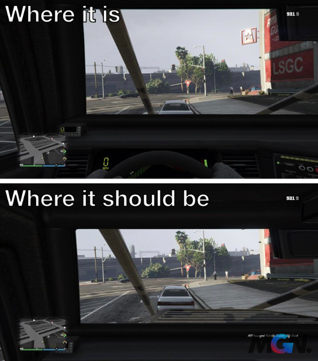 GTA Online: Người chơi chỉ ra vấn đề trong chế độ góc nhìn thứ nhất