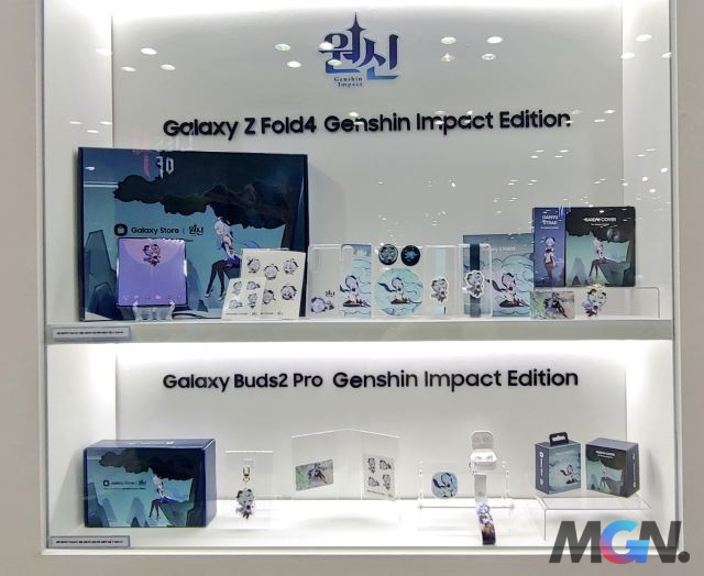 Galaxy Z Fold 4 Genshin Impact Edition lấy hình mẫu Ganyu làm chủ đề cho phiên bản điện thoại này
