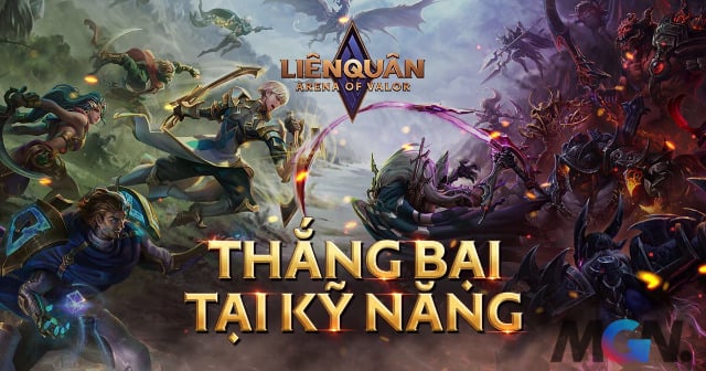 Lien Quan Mobile is considered a strong candidate for its title as a 'national moba game' with an overwhelming number of players.