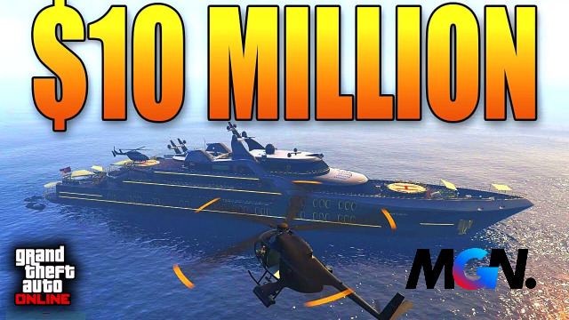 Siêu du thuyền giá 10 triệu đô trong GTA Online