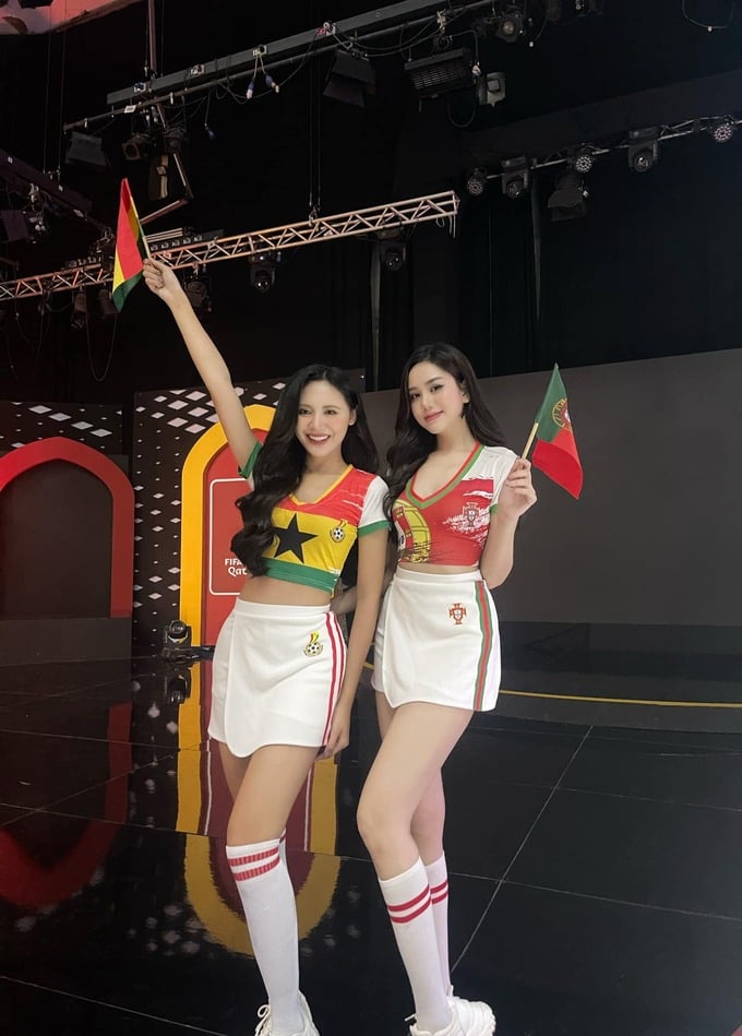 Hot girl cổ vũ Ghana tại World Cup 2022: Từng thi Hoa hậu, thông thạo 3 thứ tiếng 1
