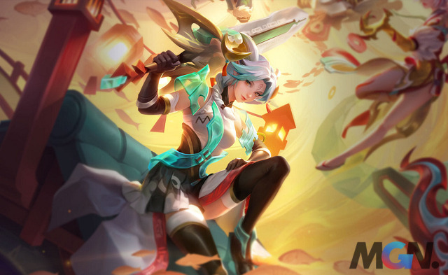 Splash Art skin của Astrid