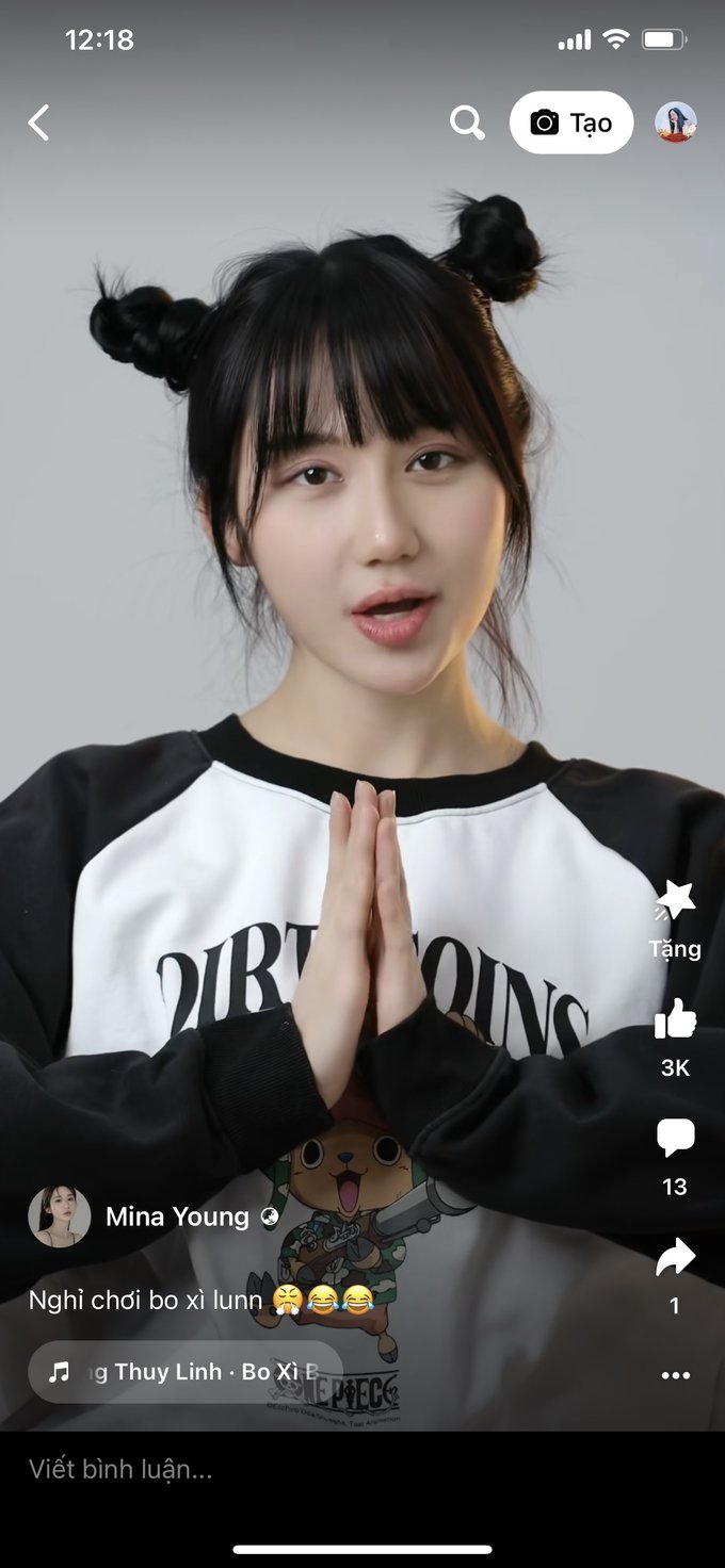 Mina Young bắt trend 'Bo xì bo' của Hoàng Thuỳ Linh: Đẹp bất chấp mọi khoảnh khắc 3