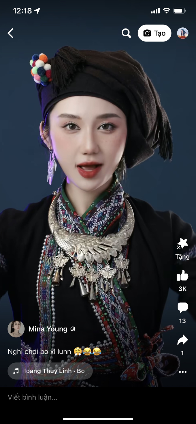 Mina Young bắt trend 'Bo xì bo' của Hoàng Thuỳ Linh: Đẹp bất chấp mọi khoảnh khắc 4