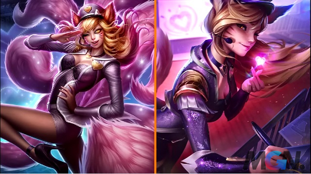 League of Legends Some pictures of Ahri_2's latest Splash Art skins