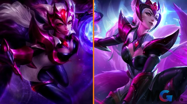 League of Legends Some pictures of Ahri_4's latest Splash Art skins