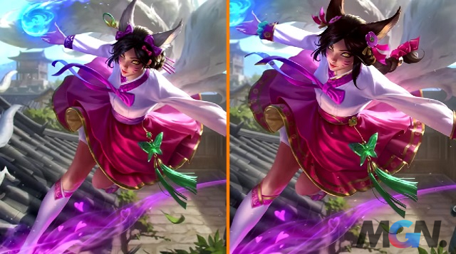 League of Legends Some pictures of Ahri_5's latest Splash Art skins