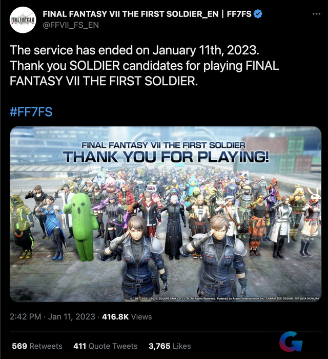 Tin tức Game & eSports 16/1: Rammus lập kỷ lục tướng tệ nhất LMHT, Final Fantasy VII dừng hoạt động chỉ sau 1 năm 2