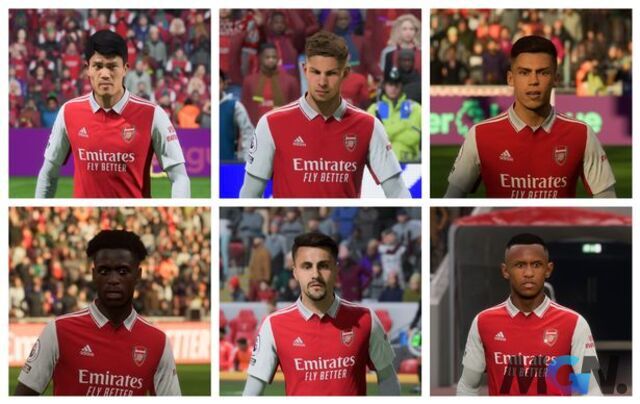 (CT) FIFA 23: Cuối cùng thì EA cũng cập nhật diện mạo cho các cầu thủ Arsenal