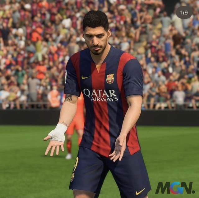 (CT) FIFA 23: Ngắm nhìn bộ ba M-S-N trong trang phục thi đấu kinh điển của Barca mùa 2014-2015