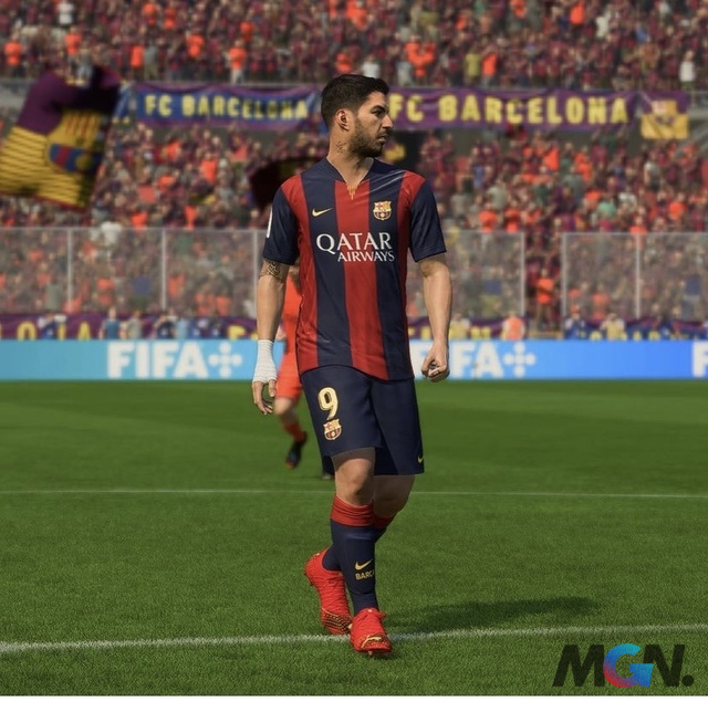 (CT) FIFA 23: Ngắm nhìn bộ ba M-S-N trong trang phục thi đấu kinh điển của Barca mùa 2014-2015