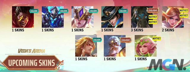While Lien Lien Mobile players expect Ilumia to soon launch their first SS skin, Garena recently announced that it will launch A grade skin.