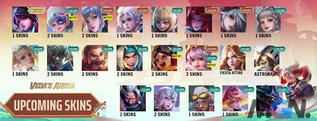 Mina will soon release her first SS skin, Chaugnar is similar to S+ skin