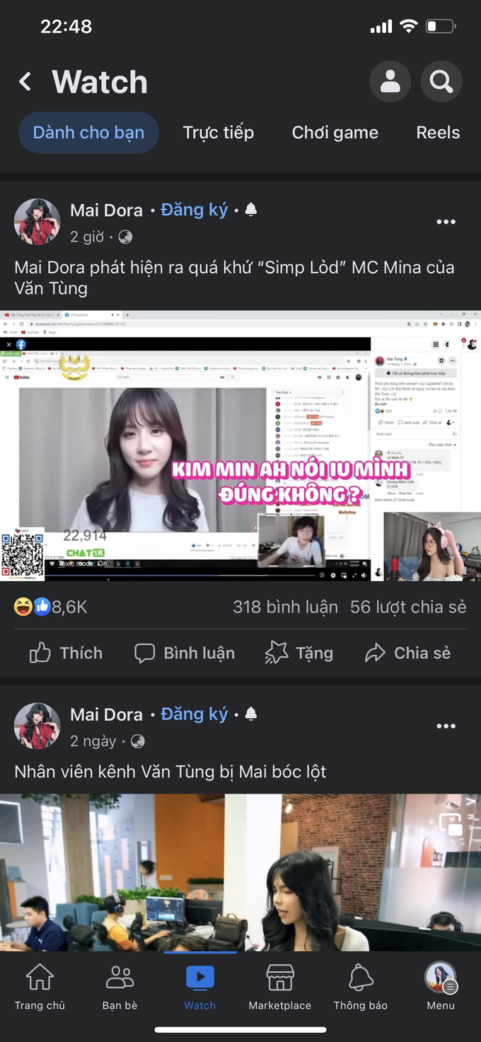 BLV Văn Tùng 'tới công chuyện' với Mai Dora: Lộ quá khứ 'thả thính' MC Mina 4