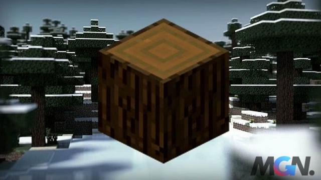 gỗ Vân Sam có thể xây dựng các tòa nhà hoặc bất kỳ vật phẩm nào bạn muốn trong Minecraft.