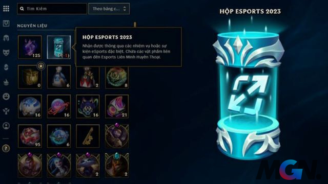 Nhiều game thủ đã sử dụng tool để nhận Hộp Esports 2023