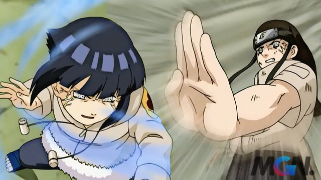 Naruto đánh nhau với Neji để gây ấn tượng với Hinata