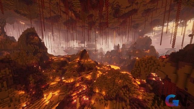 Incendium là một mod biến đổi hoàn toàn cõi Nether trong Minecraft