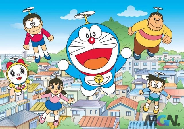 The robotic cat Doraemon and his friends have become memories and childhoods of many young people in Vietnam as well as in the world.