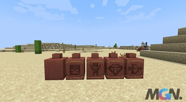 Bình Trang Trí (Decorated Pots) là một phần của các tính năng khảo cổ mới trong Minecraft 1.20