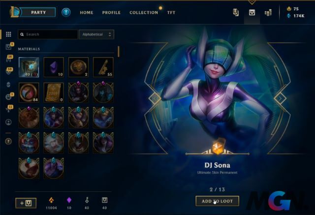 Skins in League of Legends are easier to own