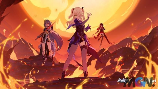 The collab between Genshin Impact and Honkai Impact 3rd