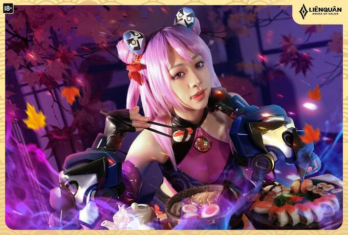 Trang phục hóa trang đầy đủ Qi